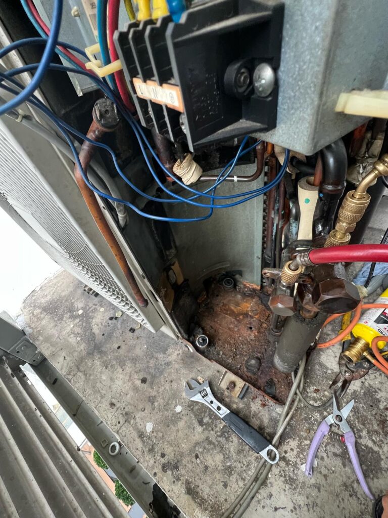 Aircon service Repair 09